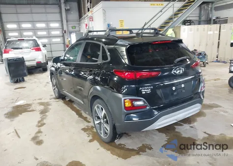 2018 Hyundai Kona Limited z USA, uszkodzony, nr VIN KM8K33A56JU079322
